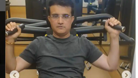 Sourav Ganguly to play in Legends Cricket League, begins training in gym