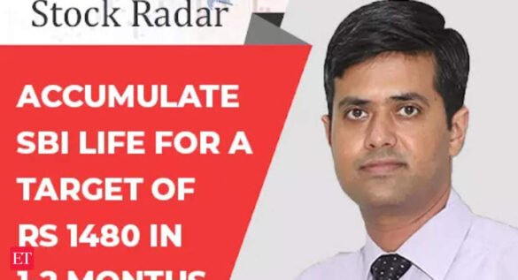 Stock Radar: Accumulate SBI Life for a target of Rs 1480 in 1-2 months, says Ajit Mishra