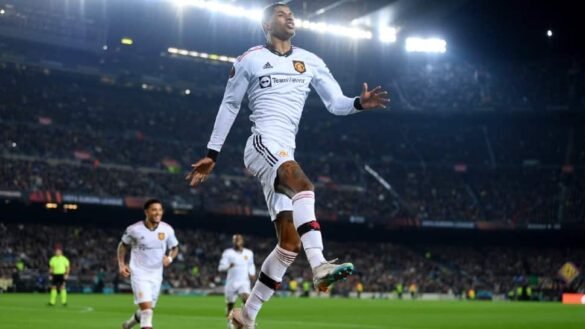 UEFA Europa League: Marcus Rashford Stars in Thrilling Draw for Manchester United With Barcelona