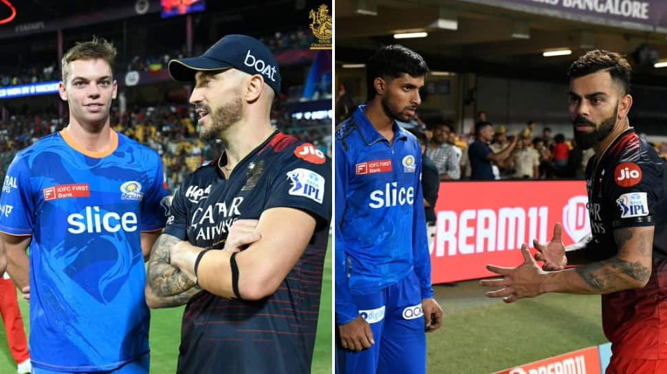 IPL 2023: Kohli, Faf du Plessis Share Tips With MI’s Tilak And Co