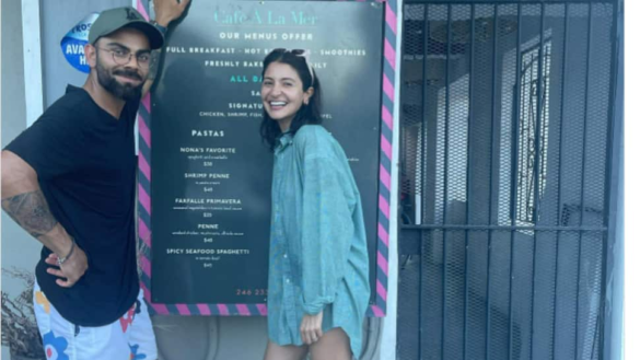 ‘Foodies’ Virat Kohli, Anushka Sharma Share PIC From Vacation In Caribbean Islands, Reveal Their Favourite Cafe In Barbados