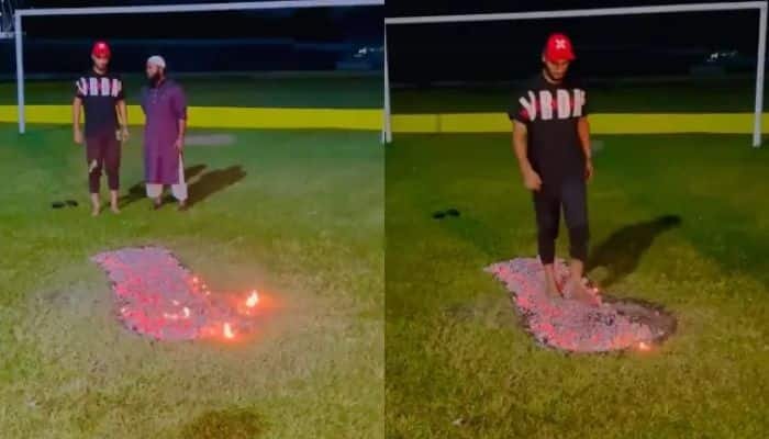Watch: Bangladesh Opener Mohammad Naim Sheikh Walks On Fire To Train Mind Ahead Of Asia Cup 2023, Video Goes Viral