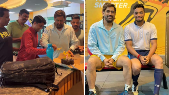 MS Dhoni Celebrates CSK’s IPL Victory With Friends In Gym, Says, ‘Kaun Dieting Pe Hai’