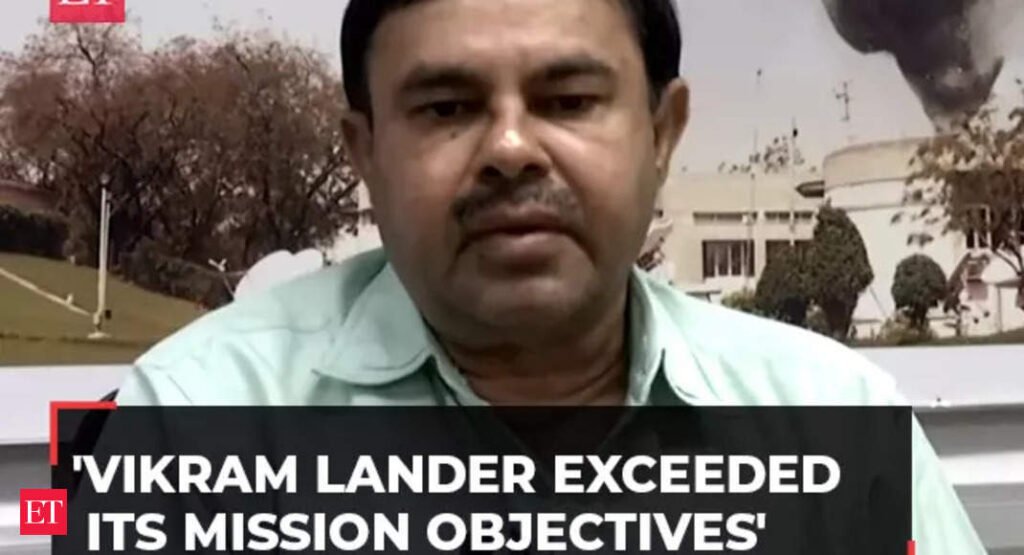 Chandrayaan-3: Vikram exceeded its mission objectives by successfully conducting a hop experiment, says SAC Director at ISRO