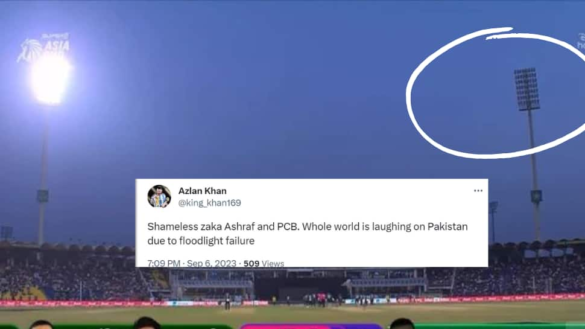 ‘The World Is Laughing On Pakistan’, PCB Brutally Trolled After Floodlight Failure Stops PAK Vs BAN Asia Cup Match In Lahore