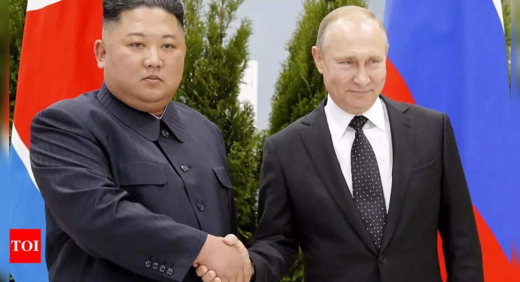 Kim Jong-un in Russia with military brass amid United States warnings not to sell arms