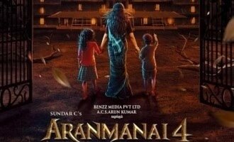 Sundar C’s ‘Aranmanai 4’ festive release date announced officially