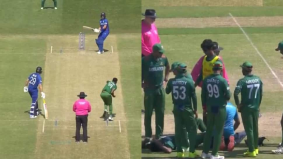 Watch: Mustafizur Rahman Survives Major Injury Scare After Joe Root Pulls Out Of Delivery At Last Moment