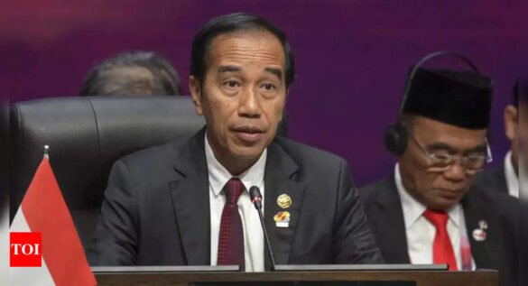 Indonesian president brushes off talk of political dynasty