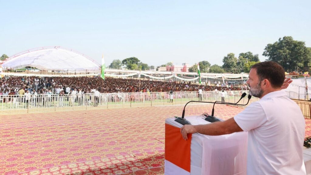 Rahul Gandhi promises free education in schools, colleges in Chhattisgarh if Cong retains power