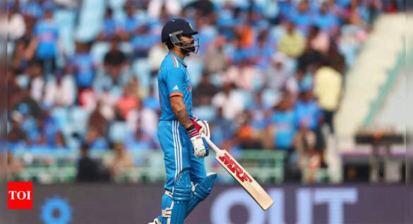 Virat Kohli dismissed for a duck for the first time ever in ODI World Cups