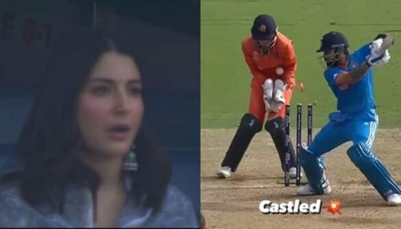 WATCH: Anushka Sharma’s Heartfelt Reaction To Virat Kohli’s Shocking Wicket Goes Viral