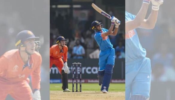 Watch: Shubman Gill Hits Monstrous Six, Almost Hits Ball Out Of M.Chinnaswamy Stadium; Video Goes Viral