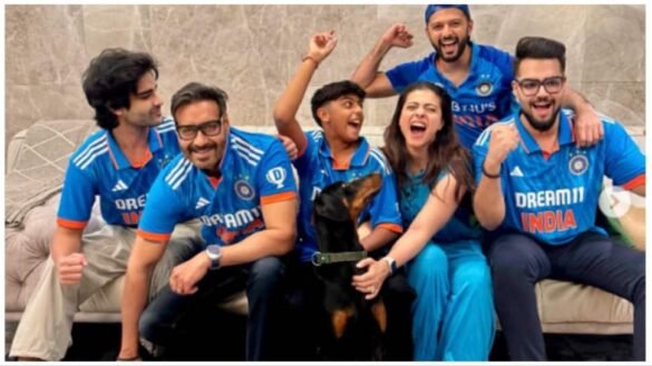 World Cup 2023 Final: Ajay Devgn, Kajol Root For Men In Blue As Match Gets Intense Between India And Australia