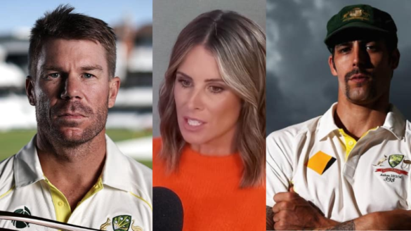 EXPLAINED: Mitchell Johnson Vs David Warner Spat Started After Opening Batter’s Wife Candice’s Outburst And Honest Take On Husband’s Form