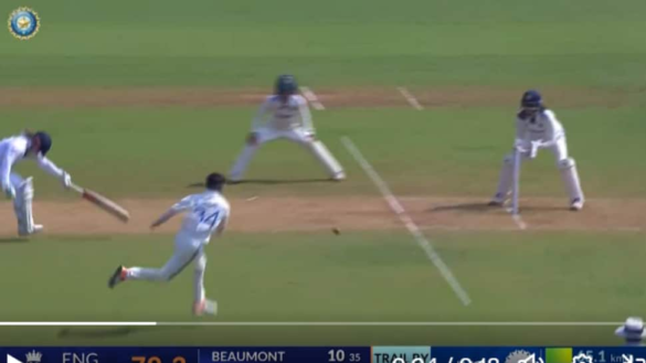 WATCH: Vastrakar’s One-Handed Throw Effects Brilliant Run-Out As IND-W Tighten Grip On Test Vs ENG-W