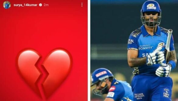 Broken Heart: Suryakumar Yadav’s Cryptic Instagram Story After Rohit Sharma Removed As Captain Of Mumbai Indians Ahead Of IPL 2024