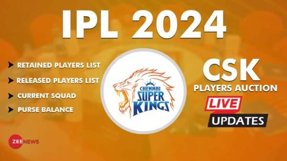 LIVE | Chennai Super Kings (CSK) IPL 2024 Auction Retained, Released and New Players List: Suresh Raina Back CSK To Buy Travis Head