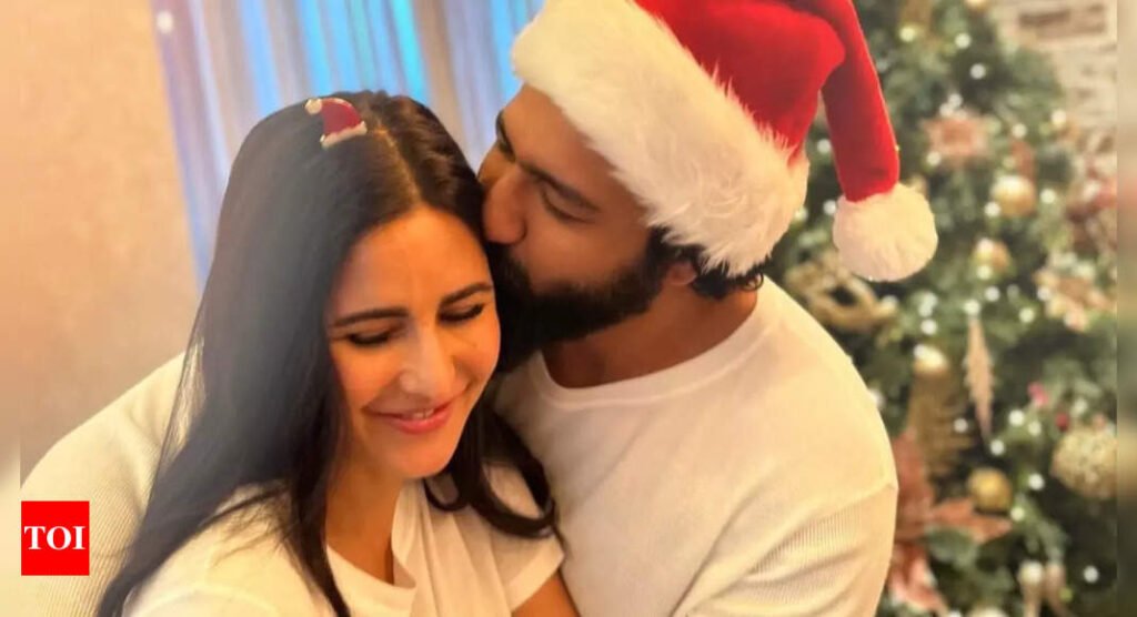 Vicky Kaushal shares a glimpse of his Christmas celebration with Katrina Kaif and it is all things mushy