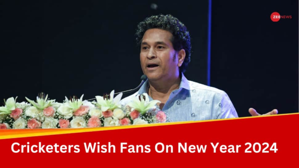 Happy New Year 2024: Sachin Tendulkar Among Athletes Who Wish Fans On New Year
