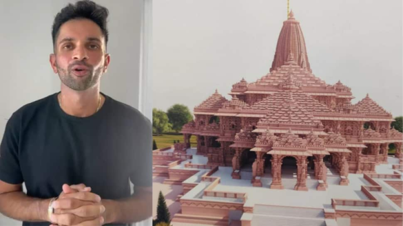 Jai Shree Ram: South Africa’s Keshav Maharaj Sends Wishes For Ayodhya Ram Mandir Pran Pratishtha Ceremony