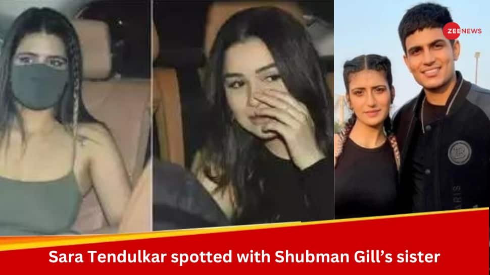 WATCH: Sara Tendulkar Blushes Away From Paps After Getting Spotted With Shubman Gill’s Sister Shahneel Gill Amid Dating Rumours With Team India Cricketer