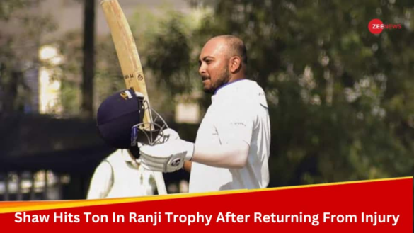 ‘What A Comeback,’ Fans React As Prithvi Shaw Announces Ranji Trophy Return With A Century For Mumbai