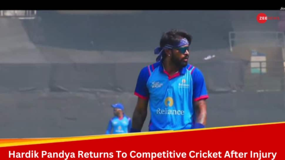 Hardik Pandya Returns To Competitive Cricket After World Cup Injury, Here’s How He Performed