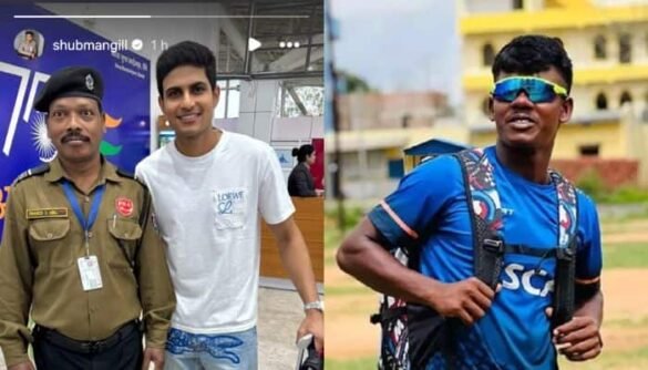 Watch: Shubman Gill Meet Father Of Gujarat Titans’ New Buy Robin Minz’s Father At Ranchi Airport