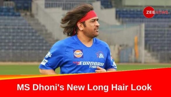 MS Dhoni’s New Long Hair Look With Bandana Goes Viral Ahead Of IPL 2024