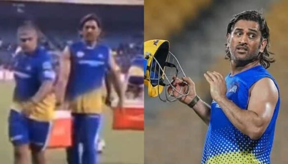 MS Dhoni’s Selfless Gesture Ahead Of IPL 2024 Opening Game CSK vs RCB Goes Viral, CSK Legend Seen Helping Support Staff