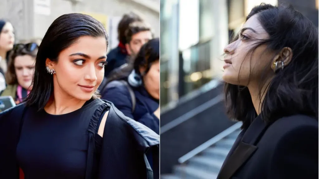 Rashmika Mandanna’s latest look in black dress is head-turner; fan calls her ‘rude’, says, ‘It’s against guidelines…’