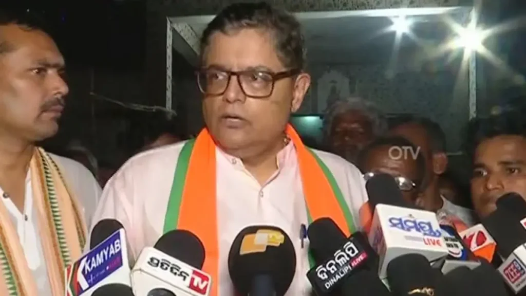 BJP National VP Baijayant Panda holds meetings with workers in Kendrapara, discusses poll strategies