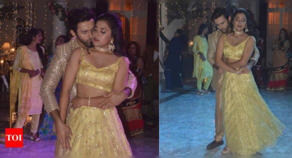 Kavya: Ek Junoon Ek Jazbaa’s Sumbul Touqeer aka Kavya and Mishkat Varma aka Adiraj perform a romantic dance; Netizens react