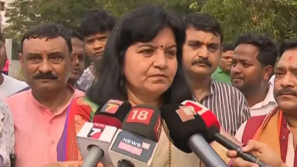 This time people fighting for me in Bhubaneswar: BJP MP candidate Aparajita Sarangi