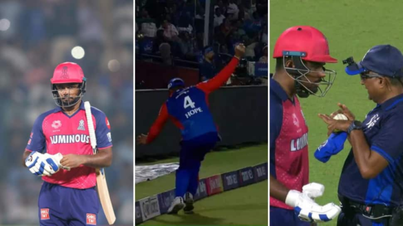 ‘Pathetic Umpiring’: Sanju Samson’s Controversial Catch Dismissal Sets Internet Fuming