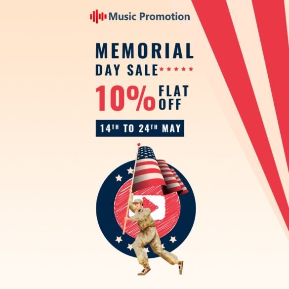 Get a 10% Flat Discount on Memorial Day from Music Promotion Club