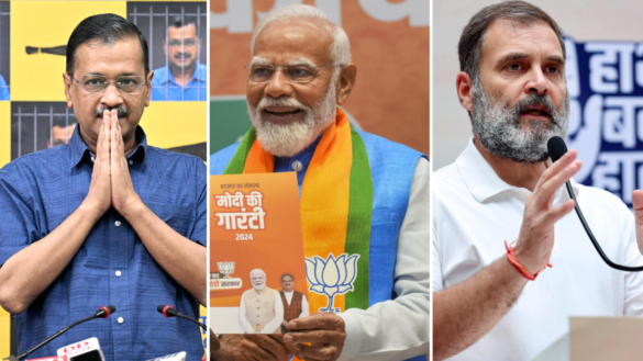 Examining Modi, Kejriwal and Congress’ guarantees for the Lok Sabha polls