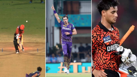 WATCH: Abhishek Sharma Cleaned Up By Mitchell Starc’s ‘Ripper’ In The IPL 2024 Final KKR Vs SRH