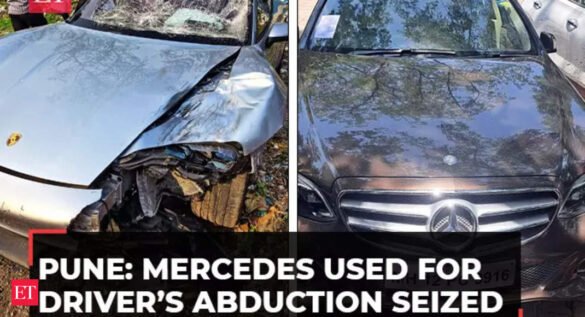 Pune Porsche crash case: Mercedes used for driver’s abduction seized by Police Crime Branch