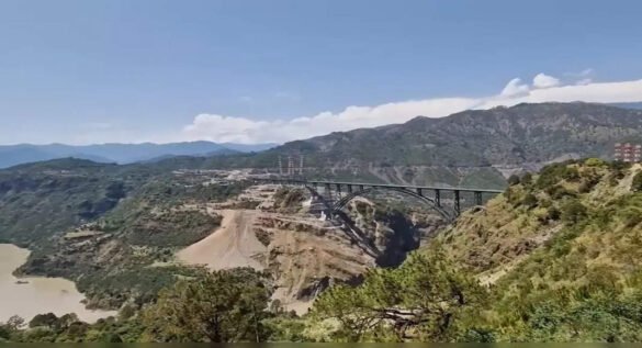 Chenab Rail Bridge: Watch the world’s highest railway bridge in action