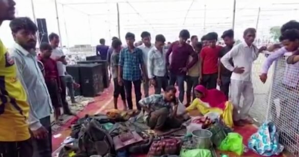 Over 100 killed during stampede after religious gathering in India