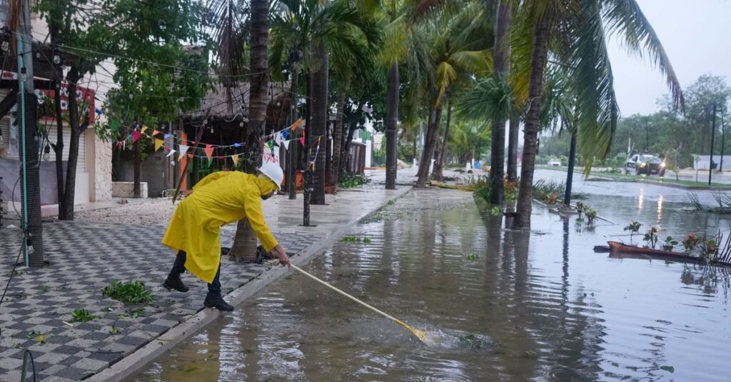 Beryl Moves Over Mexico’s Yucatan Peninsula As Texas Officials Urge Coastal Residents To Prepare