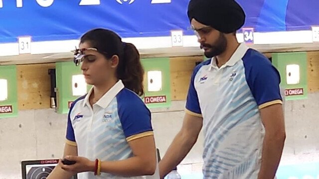 Paris Olympics: Manu-Sarabjot duo qualifies for 10m Air Pistol Mixed Team bronze-medal match