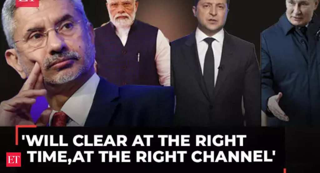 EAM S Jaishankar first reaction on PM Modi’s Ukraine visit ‘Will clear at the right time…’