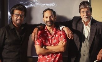 ‘Vettaiyan’ trio: Superstar Rajinikanth, Amitabh Bachchan and Fahadh Faasil from the sets!