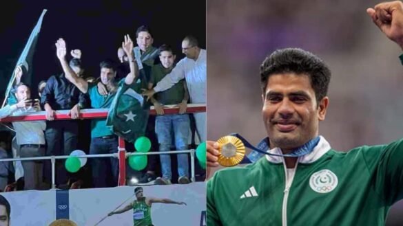 Pakistan’s Javelin Star Arshad Nadeem Receives Heroic Welcome In Lahore After Historic Olympic Gold