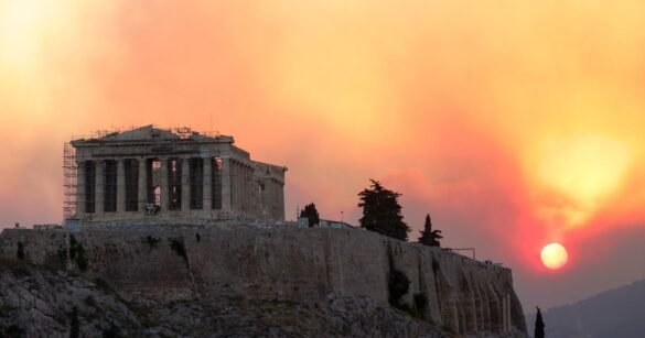 Evacuations Ordered As ‘Exceptionally Dangerous’ Wildfire Rages Near Athens, Greece