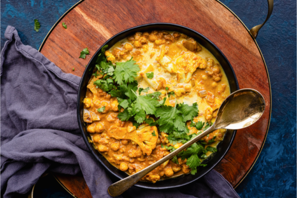 Cauliflower and Chickpea Curry