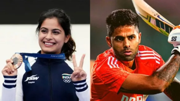 ‘Learning Techniques Of A New Sport’: Manu Bhaker And Suryakumar Yadav Meet Up | Republic World